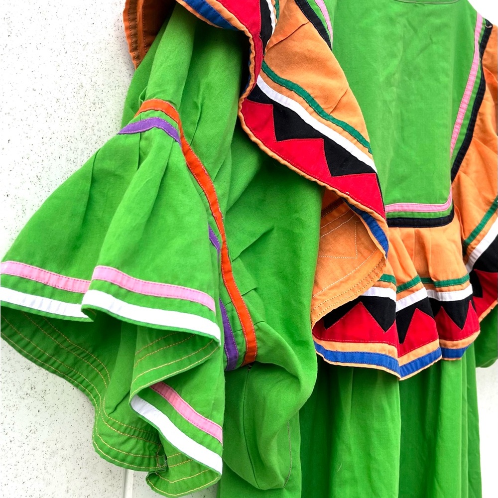 Vintage Micosukee Seminole Maxi Dress - Picture 10 of 14